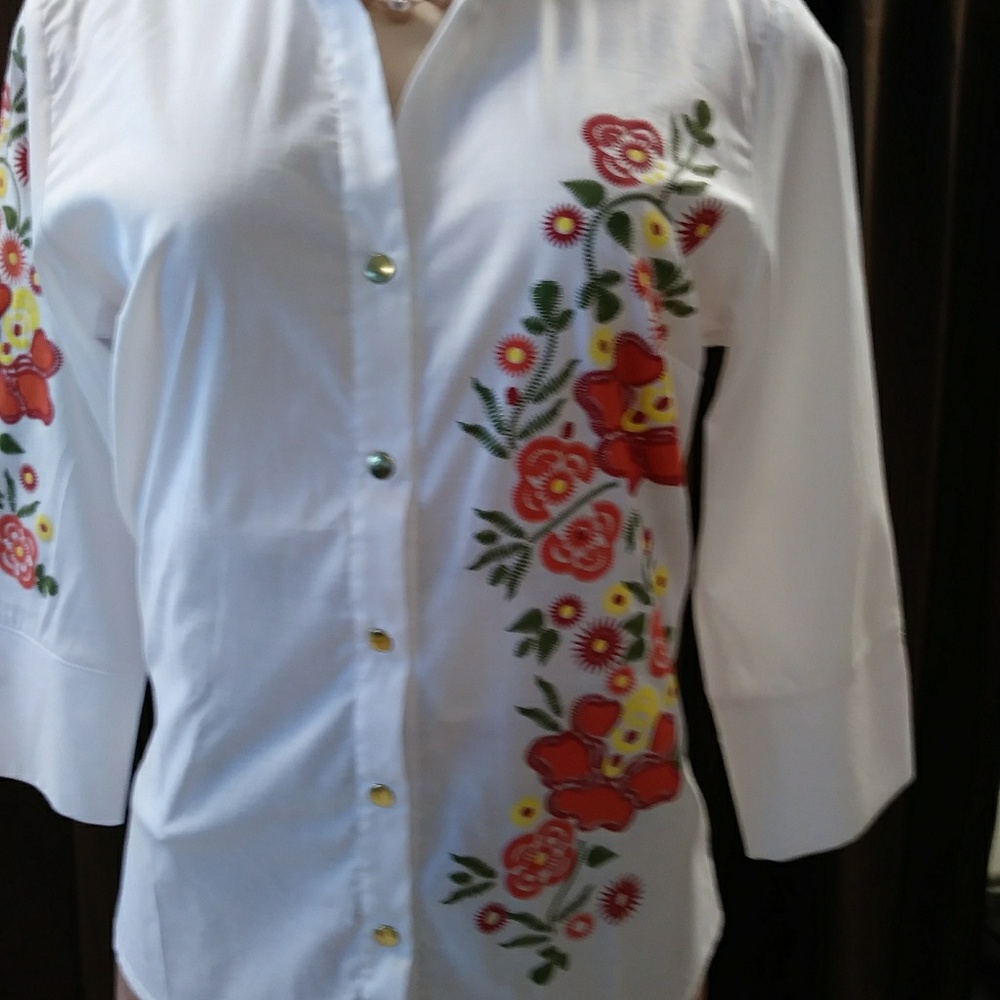 Authentic blouse Made In Colombia - Picture 5 of 5